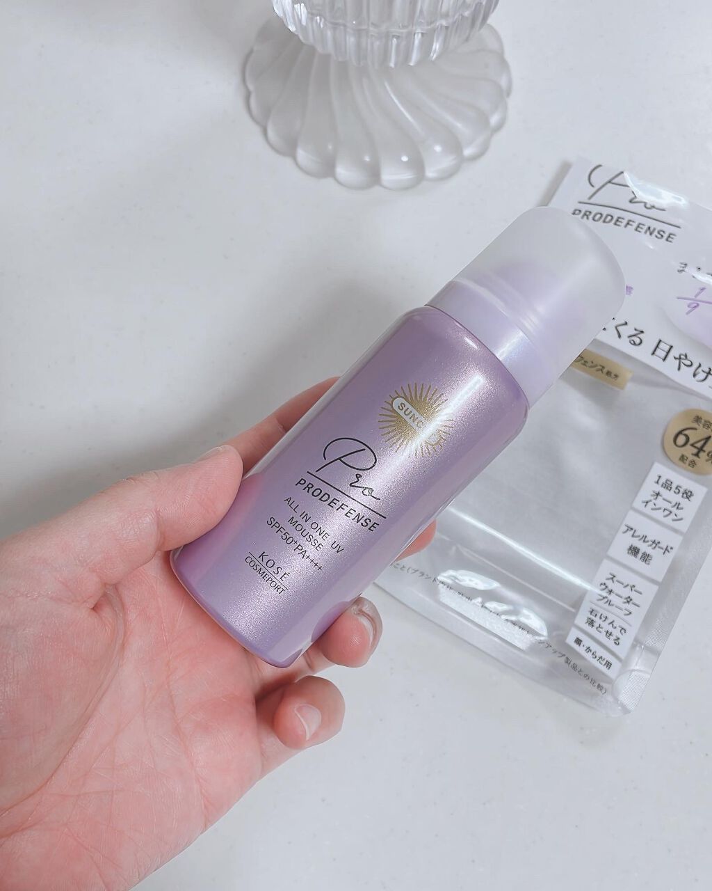 プロディフェンス オールインワンUV ムース/サンカット®/日焼け止めクリームを使ったクチコミ（2枚目）