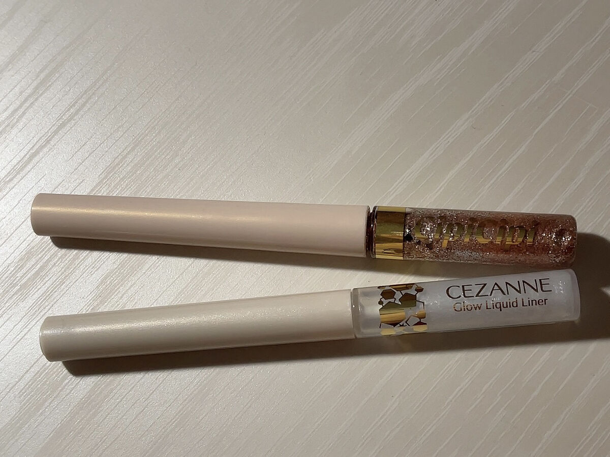 グロウリキッドライナー/CEZANNE/リキッドアイライナーを使ったクチコミ（3枚目）