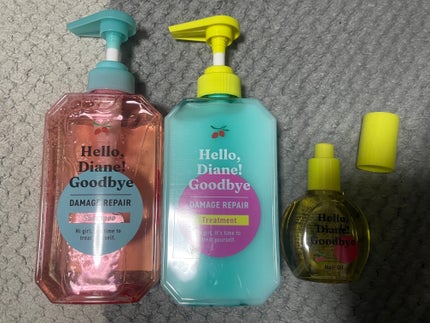 ハローダイアン グッバイ ダメージリペア シャンプー/トリートメント/ダイアン/市販シャンプーを使ったクチコミ(1枚目)