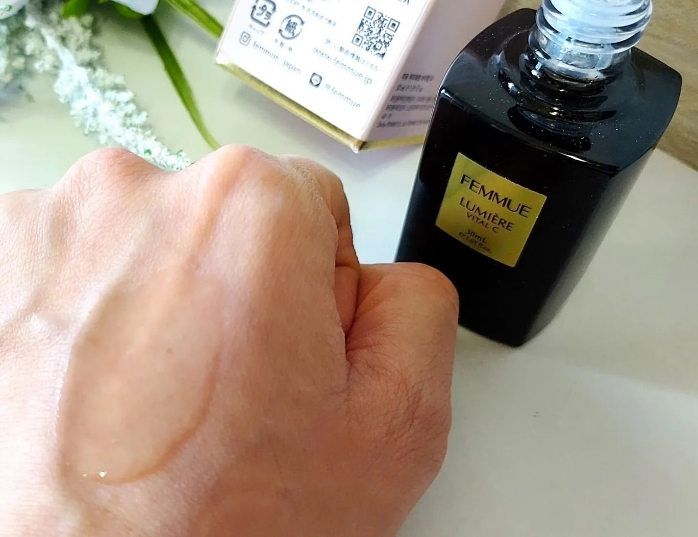 ルミエール ヴァイタルC/FEMMUE/ブースター・導入液を使ったクチコミ(5枚目)