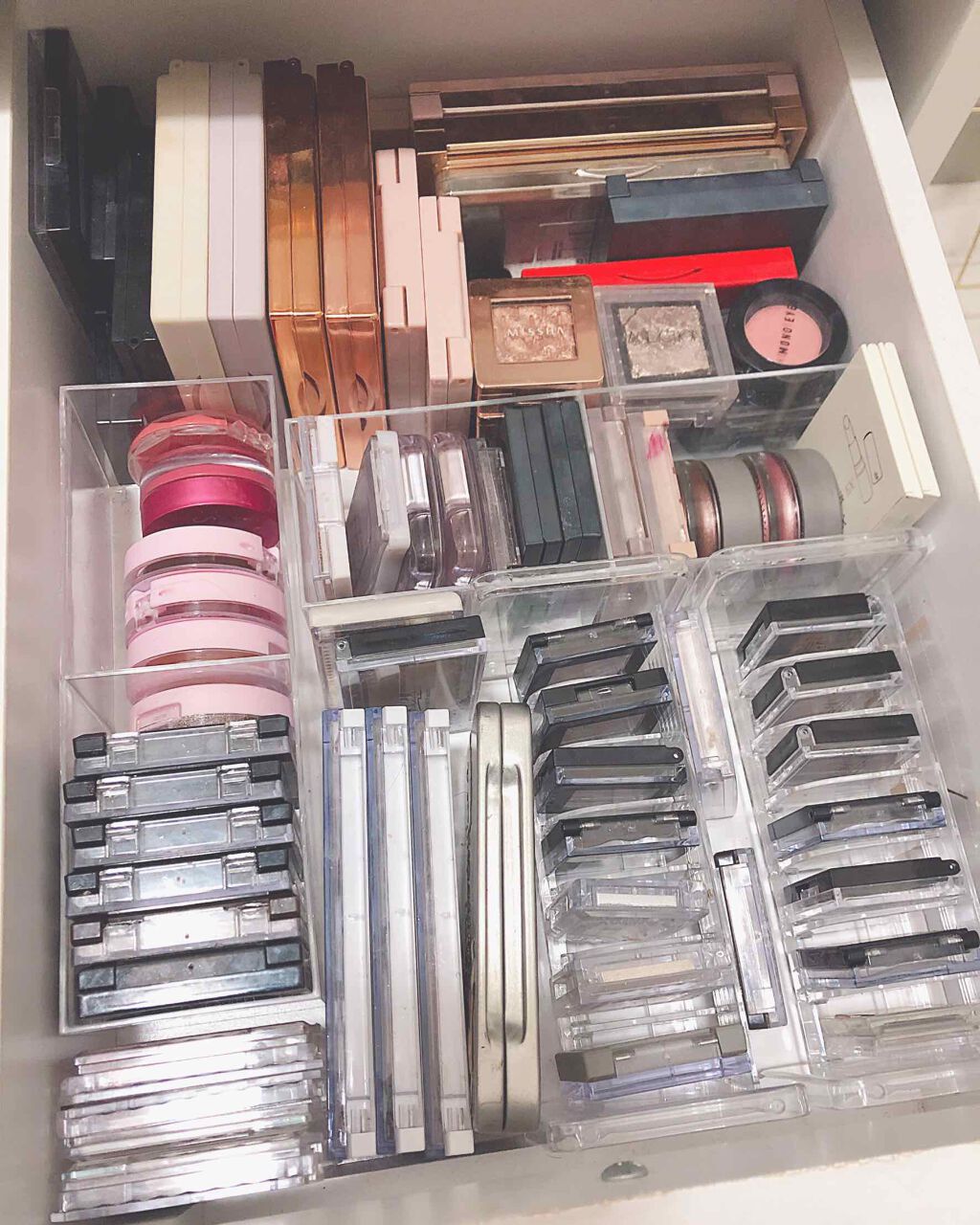 3段式クリアーケース/DAISO/その他化粧小物を使ったクチコミ(3枚目)