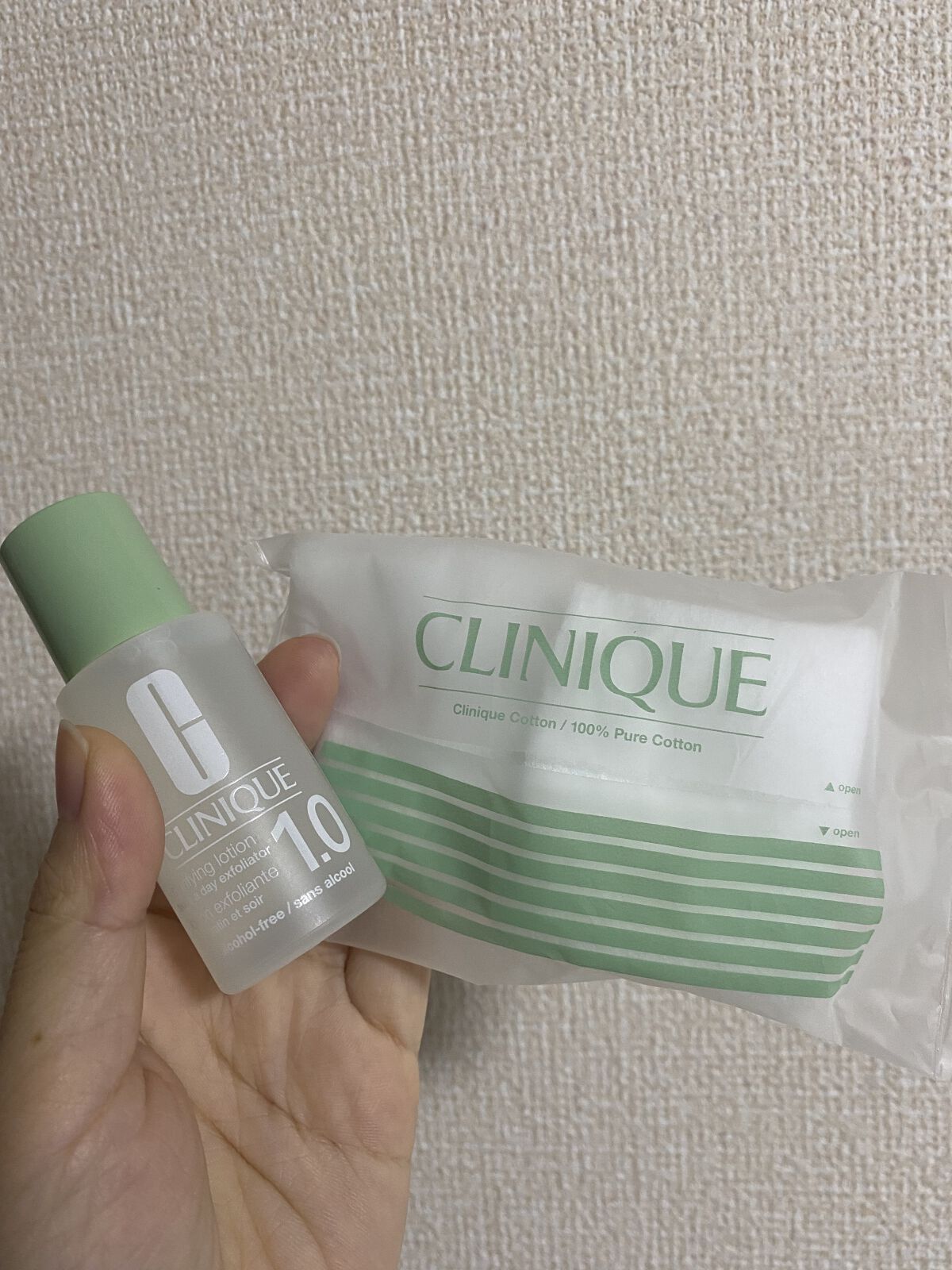 クリニーク コットン N/CLINIQUE/コットンを使ったクチコミ（1枚目）