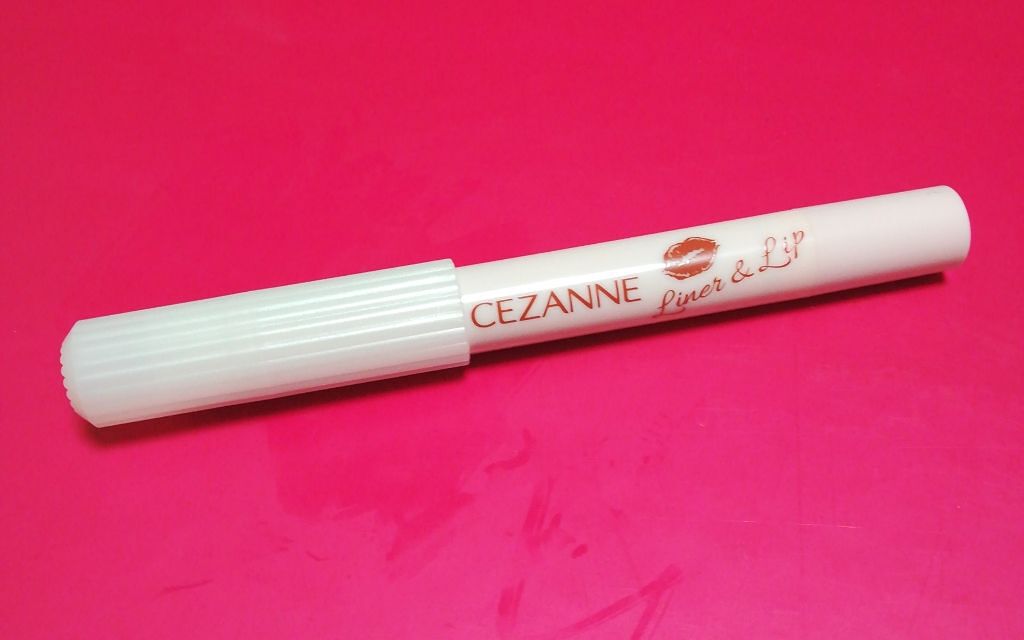 ライナー&リップ 10 ベージュ系/CEZANNE/口紅を使ったクチコミ（1枚目）