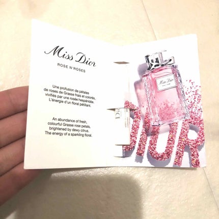 ミス ディオール ローズ&ローズ/Dior/香水(レディース)を使ったクチコミ(1枚目)
