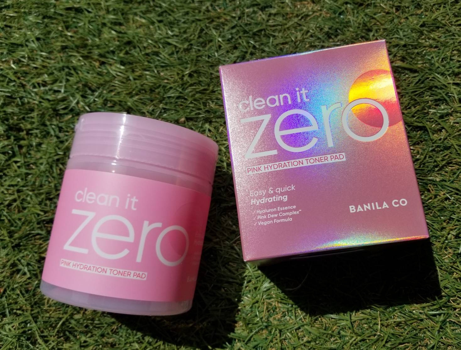 クリーンイットゼロ ピンクモイスチャートナーパッド/BANILA CO/トナーパッドを使ったクチコミ（1枚目）