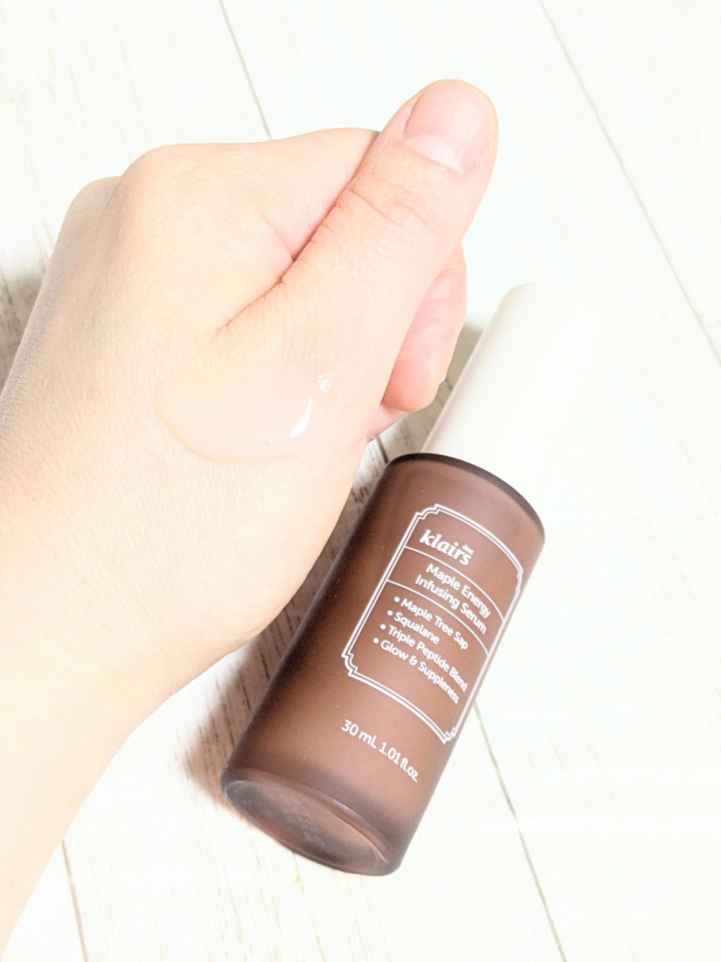 メープル毛穴シロップセラム/Klairs/美容液を使ったクチコミ(10枚目)