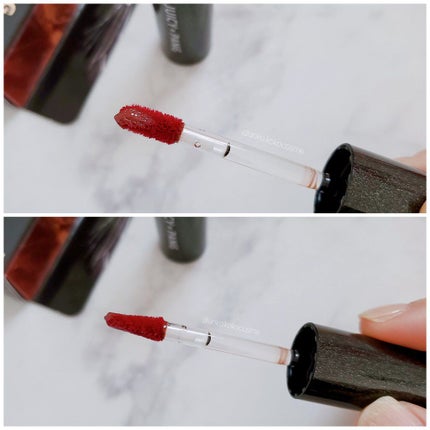 アピュー ジューシーパン スパークリングティント/A’pieu/口紅を使ったクチコミ(2枚目)