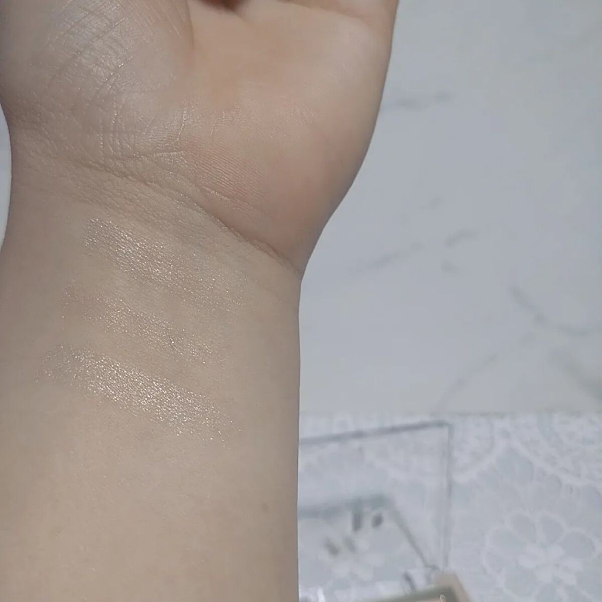 シェルグロウハイライター #02 パーリーブリエ/HOLIKA HOLIKA/パウダーハイライトを使ったクチコミ（3枚目）