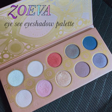 eye see eyeshadow palette/ZOEVA/アイシャドウパレットを使ったクチコミ（1枚目）