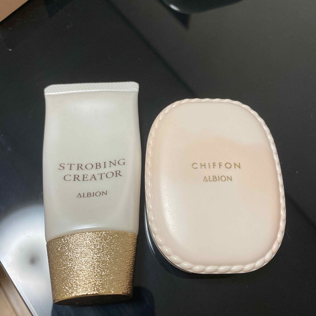 アルビオン スウィート モイスチュア シフォン/ALBION/パウダーファンデーションを使ったクチコミ（1枚目）