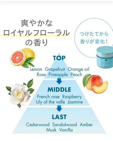 オーシャントリコ ヘアスタイリング バーム ライトブルー/OCEAN TRICO/ヘアバームを使ったクチコミ(4枚目)