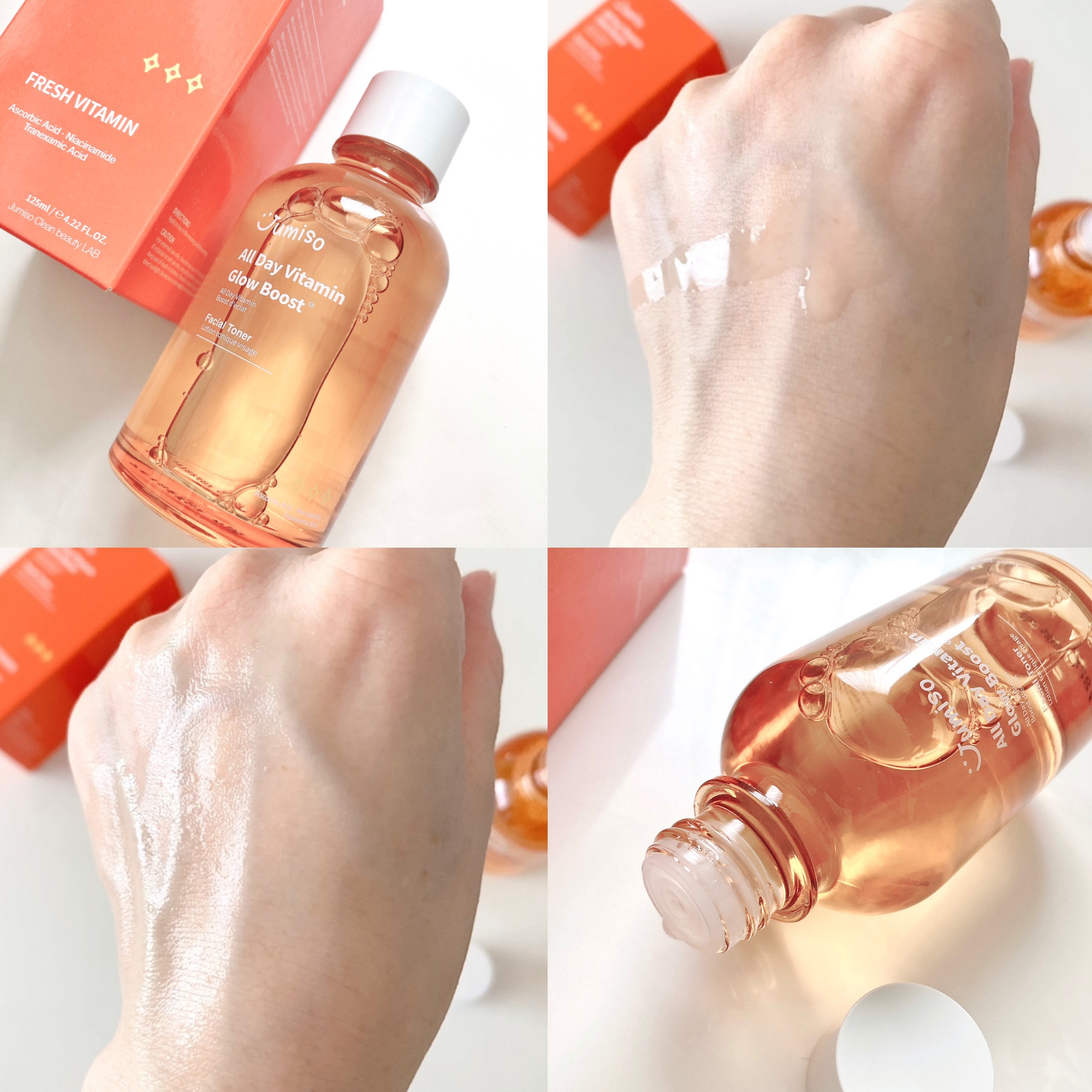 オールデイビタミンブライトニング＆バランシングフェイシャルセラム/JUMISO/美容液を使ったクチコミ（3枚目）