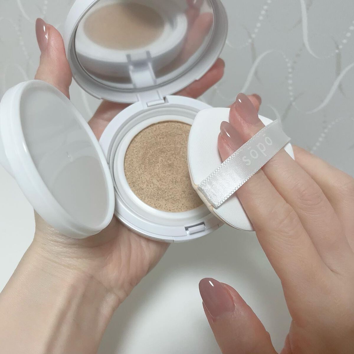 クッションファンデ/sopo/クッションファンデーションを使ったクチコミ(4枚目)