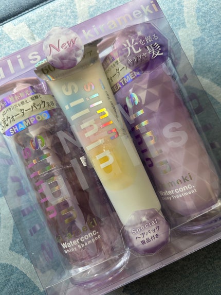 キラメキ ウォーターコンク シャイニー シャンプー/ヘアトリートメント/ululis/市販シャンプーを使ったクチコミ(1枚目)