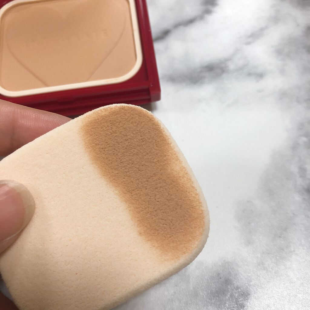 プロフィニッシュファンデーション/インテグレート/パウダーファンデーションを使ったクチコミ(2枚目)