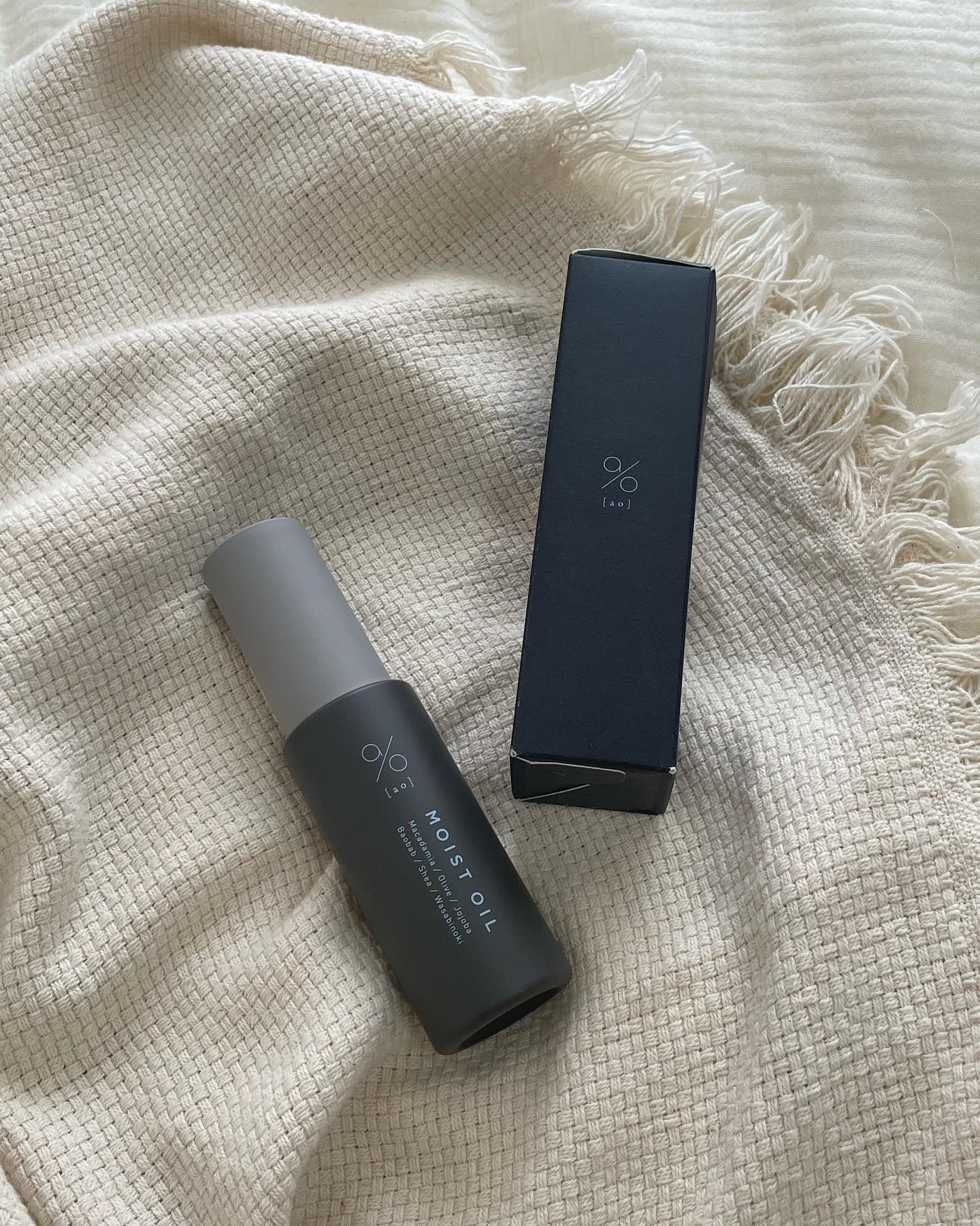 碧　モイストオイル〈金木犀〉/碧(ao)/アウトバストリートメントを使ったクチコミ（2枚目）