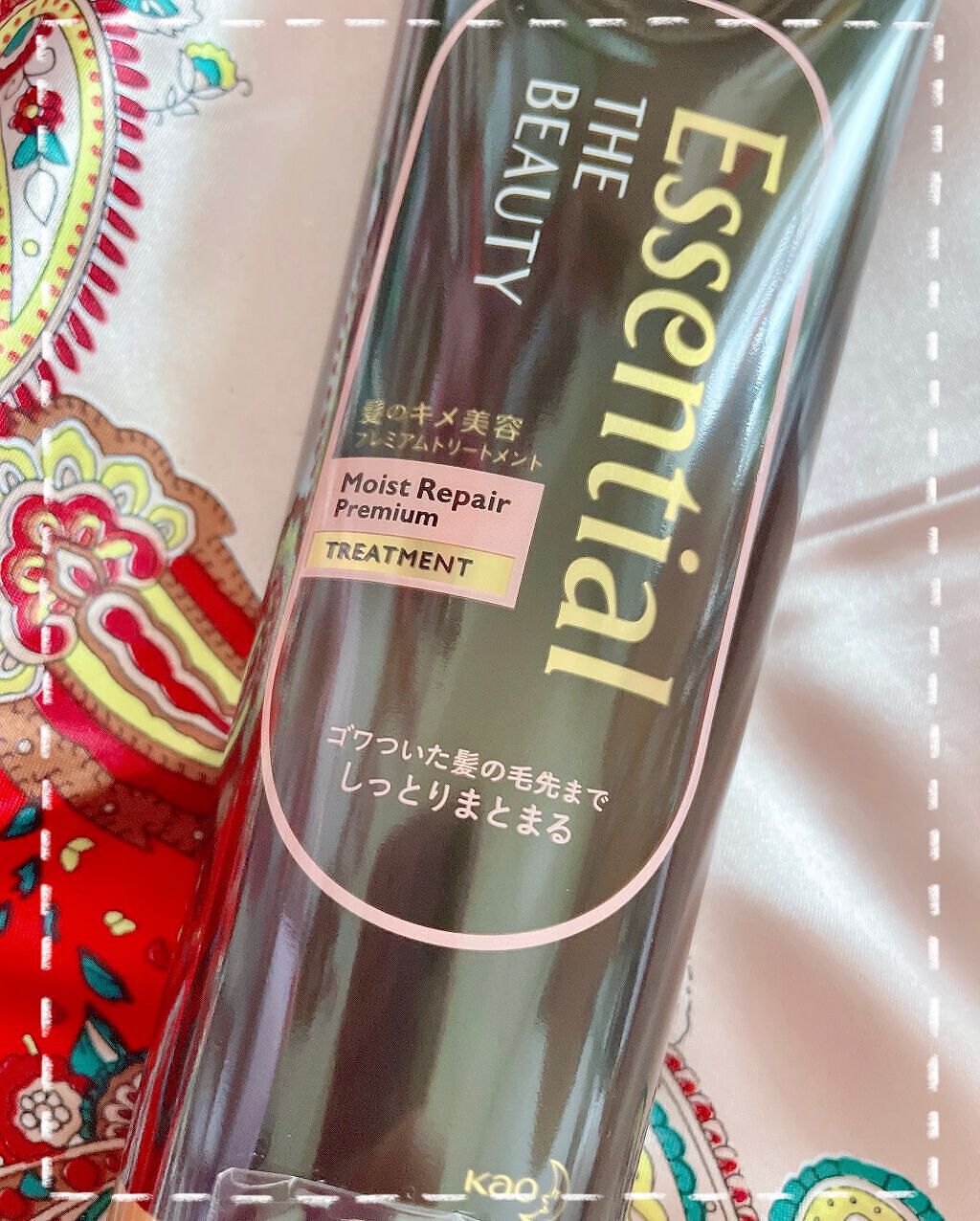 THE BEAUTY 髪のキメ美容プレミアムトリートメント＜モイストリペアプレミアム＞/エッセンシャル/洗い流すヘアトリートメントを使ったクチコミ（2枚目）