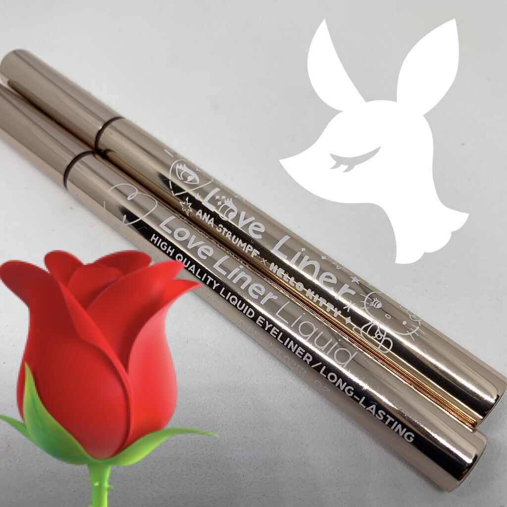 ラブ・ライナー リキッドアイライナーＲ３ ダークブラウン（サンリオキャラクターズ）/ラブ・ライナー/リキッドアイライナーを使ったクチコミ（1枚目）