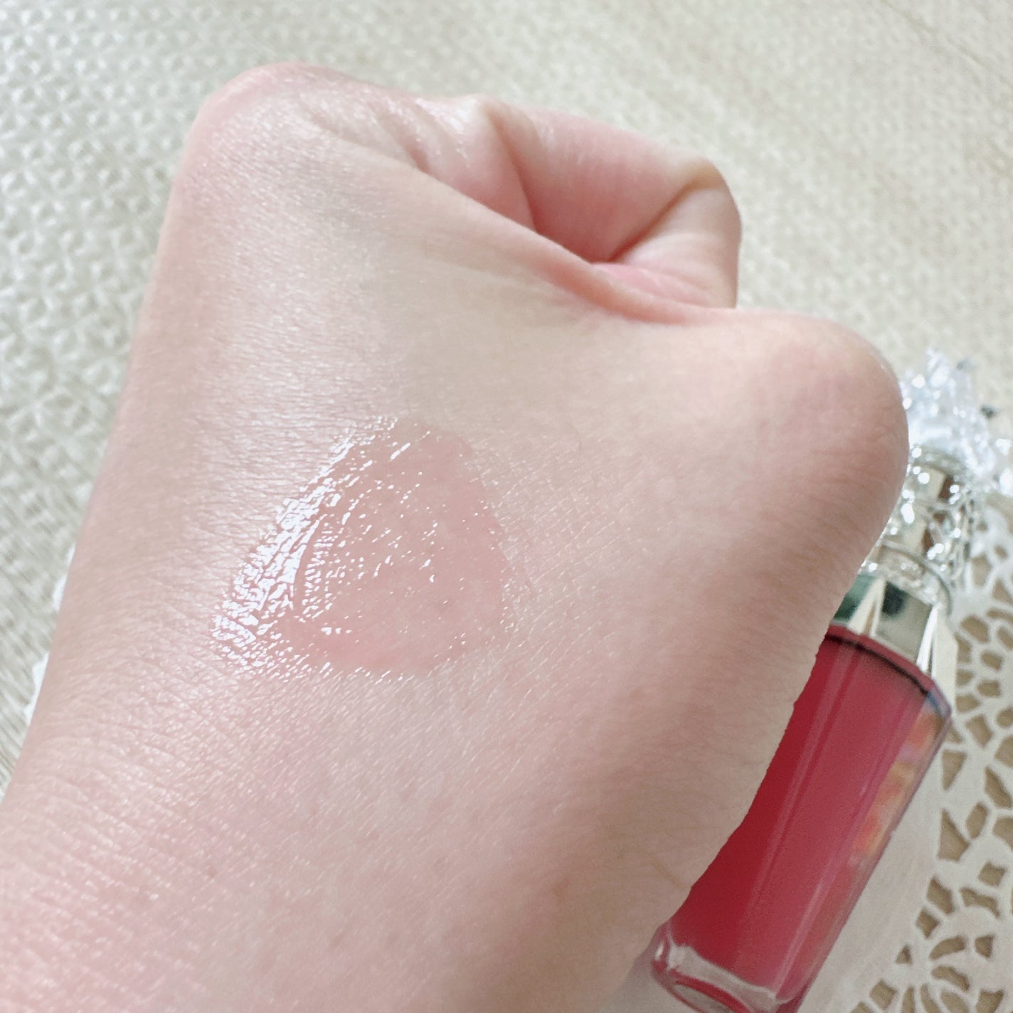 ジルスチュアート クリスタルブルーム リップブーケ セラム/JILL STUART/リッププランパーを使ったクチコミ(4枚目)