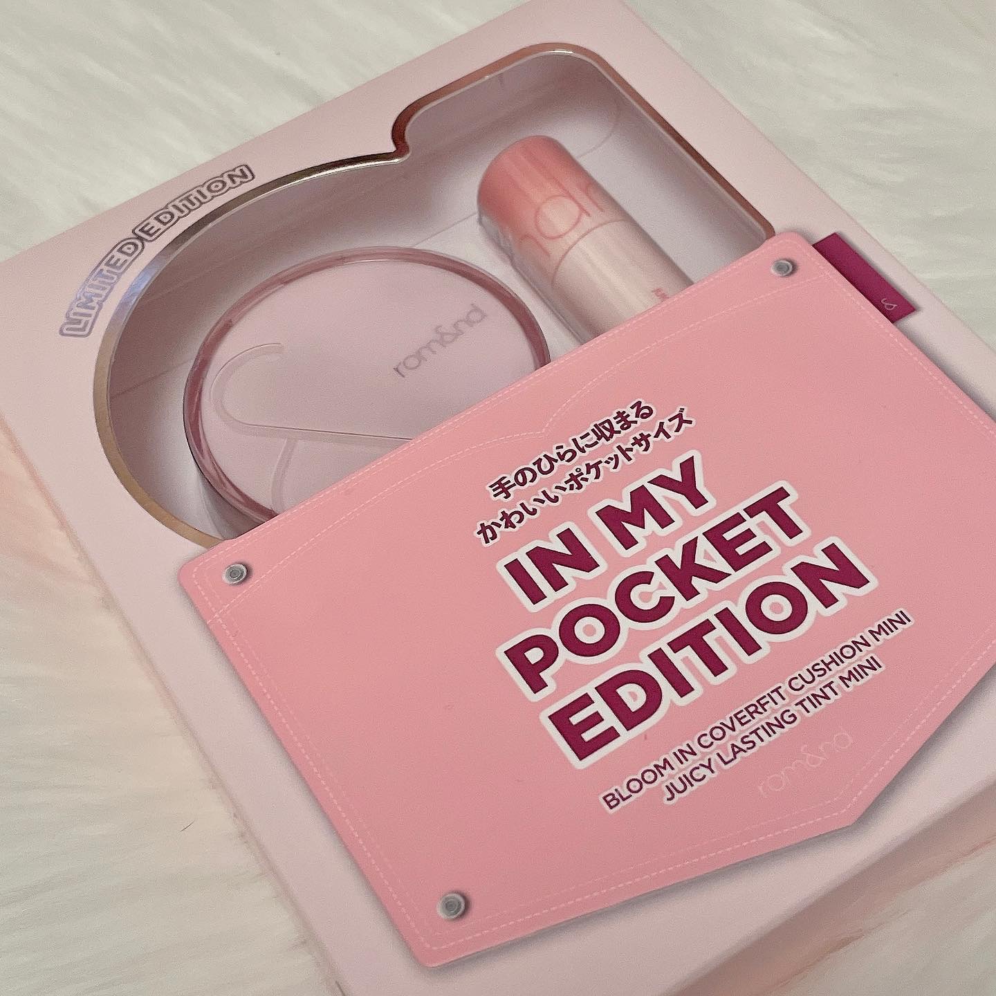 ジューシーラスティングティント/rom&nd/リップティントを使ったクチコミ（2枚目）