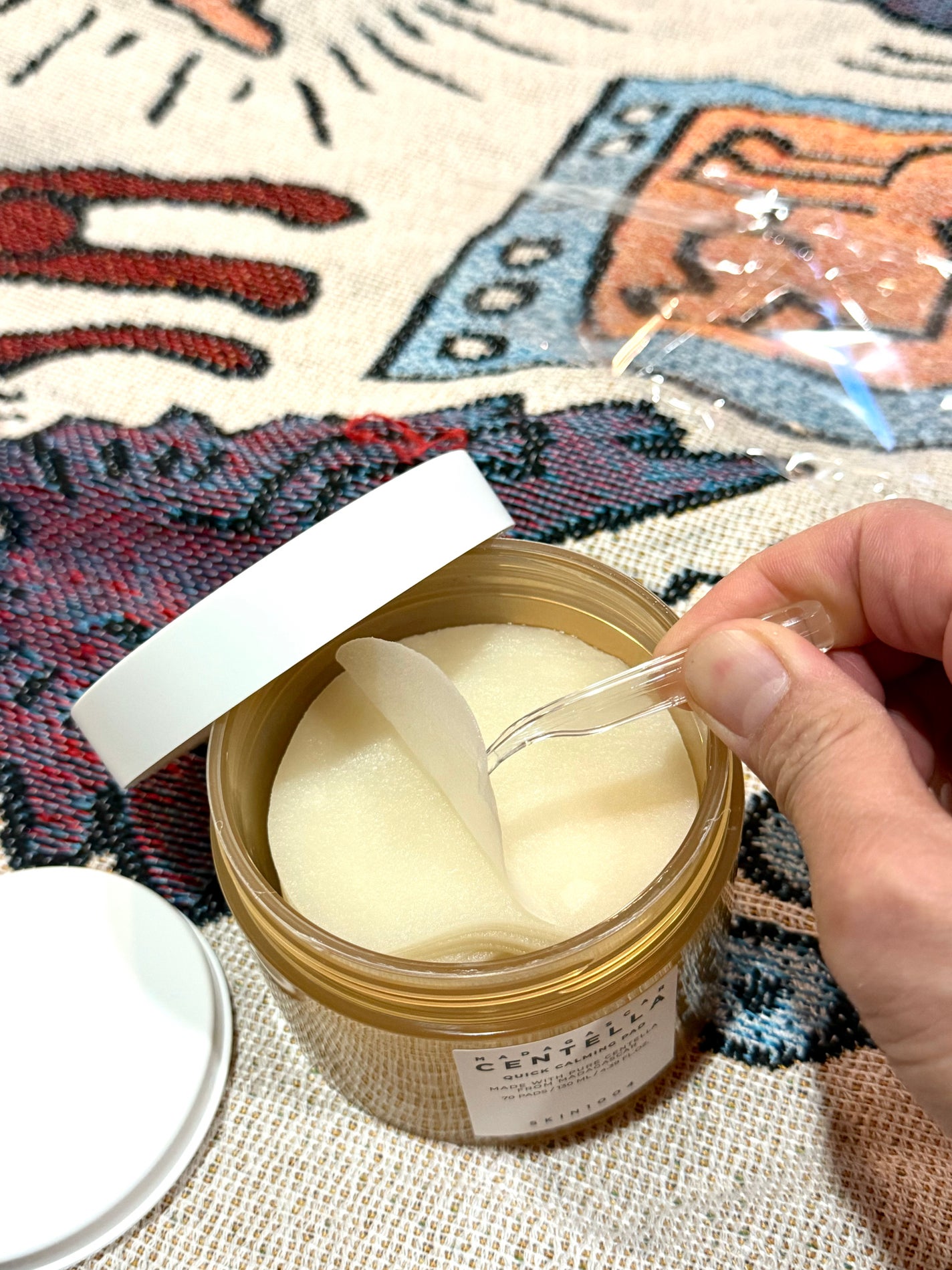 センテラ クイックカーミングパッド/SKIN1004/トナーパッドを使ったクチコミ(2枚目)