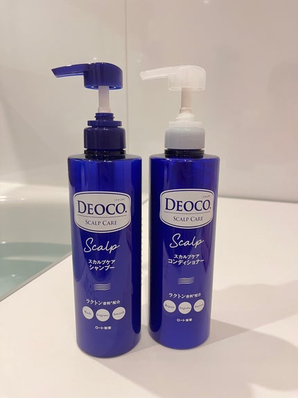 デオコ スカルプケアシャンプー/コンディショナー/DEOCO(デオコ)/市販シャンプーを使ったクチコミ(1枚目)