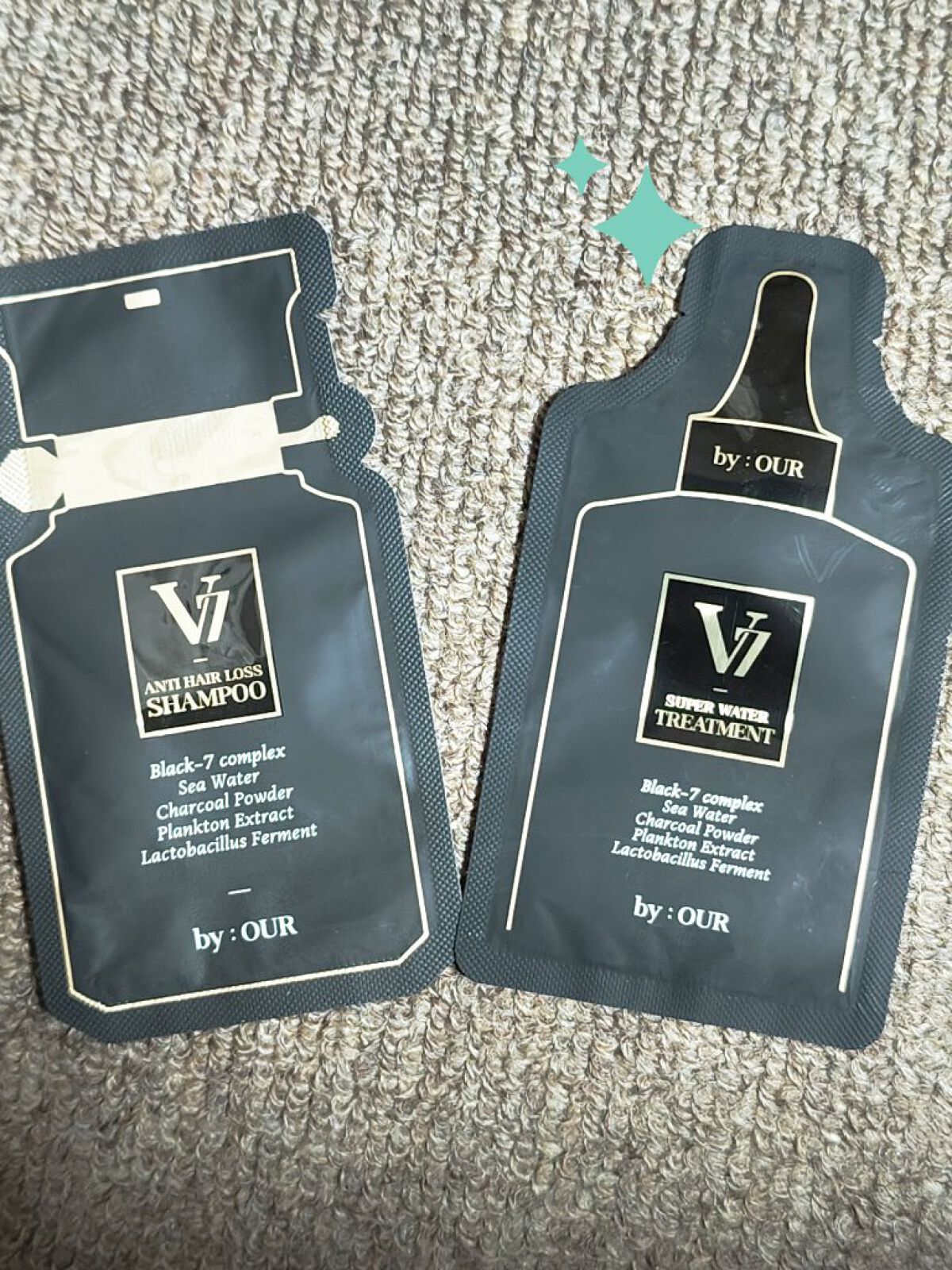 V7 アンチヘアロス シャンプー/by : OUR/サロンシャンプーを使ったクチコミ（1枚目）