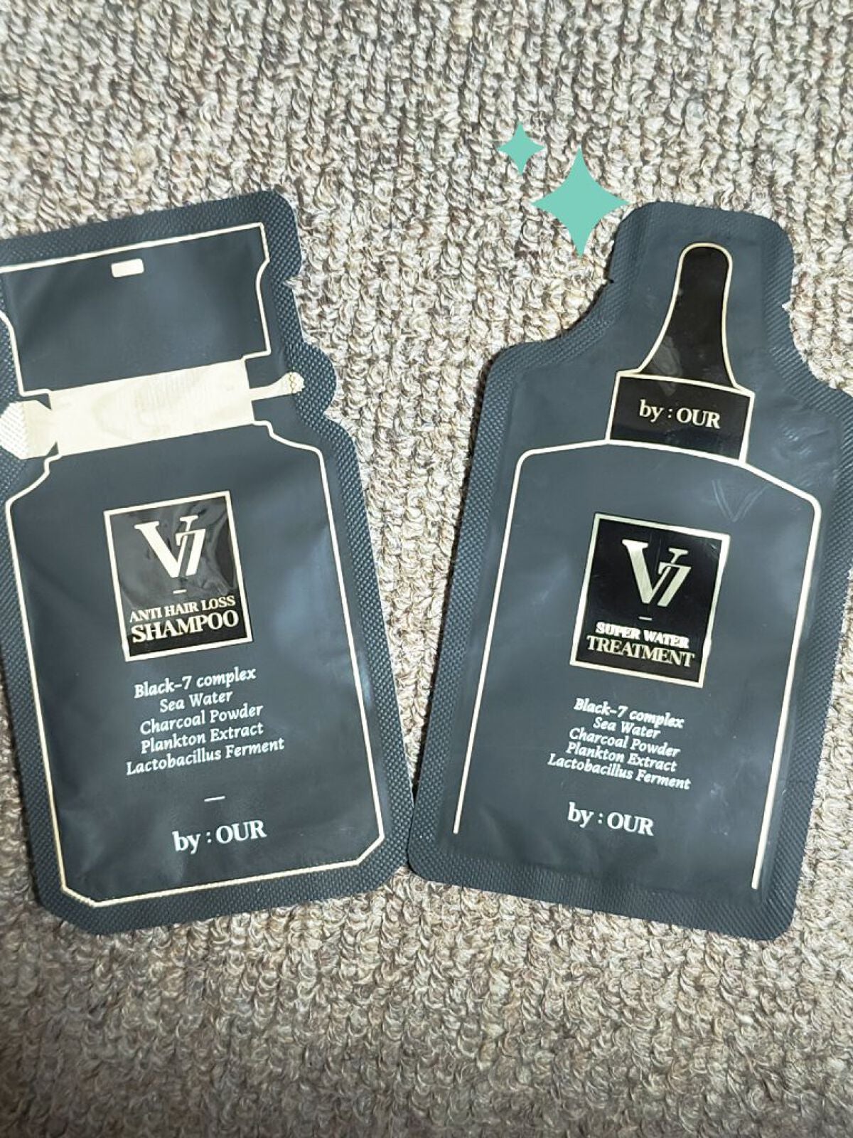 V7 アンチヘアロス シャンプー/by : OUR/サロンシャンプーを使ったクチコミ(1枚目)