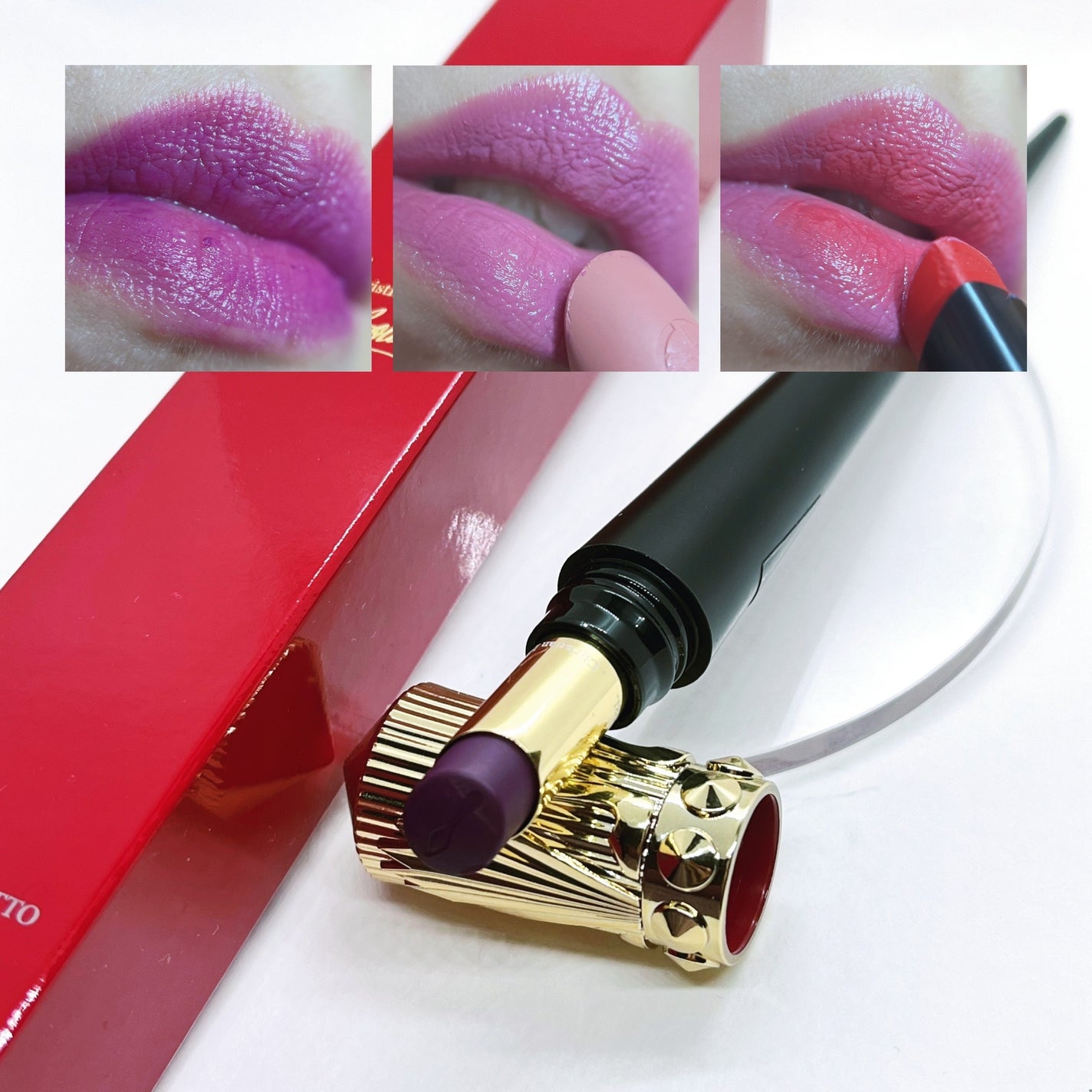 ルージュスティレット ルミマット/クリスチャン ルブタン/口紅を使ったクチコミ(1枚目)