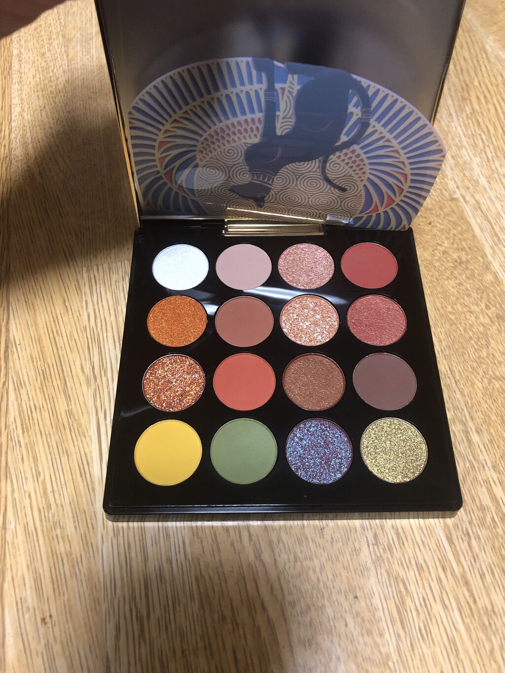 大英博物館 エジプトシリーズ アイシャドウパレット/ZEESEA/アイシャドウパレットを使ったクチコミ(1枚目)