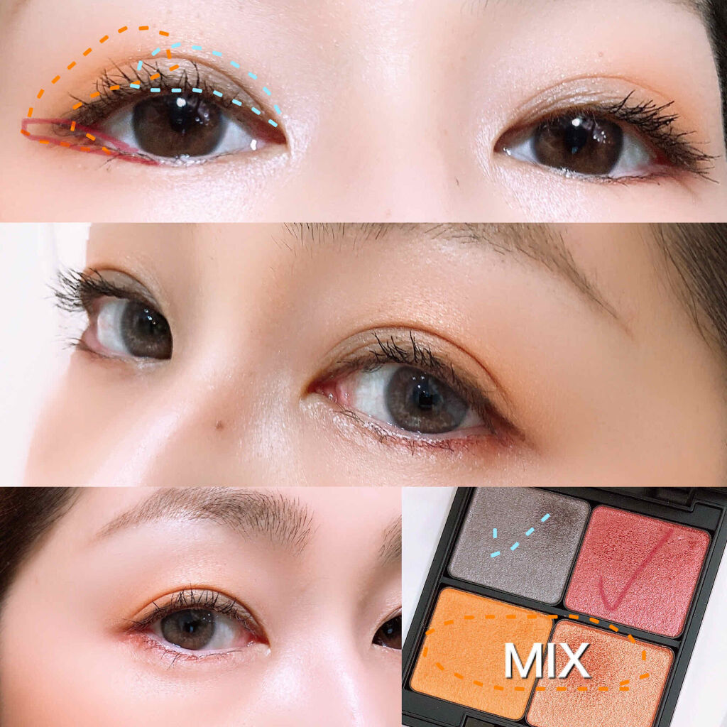 インフィニトリー パウダー マルチパレット/Celvoke/アイシャドウパレットを使ったクチコミ（2枚目）