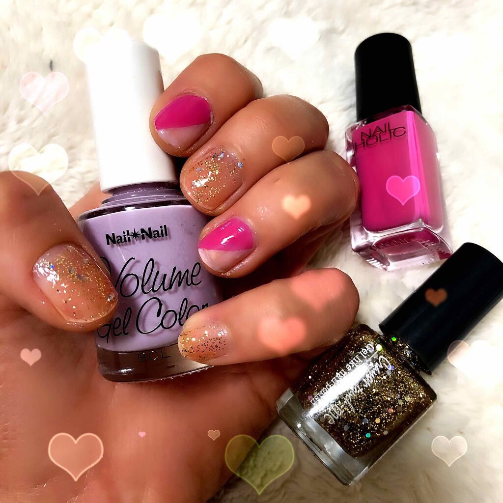 ボリュームジェルカラーN/ネイルネイル/オールインワンネイルを使ったクチコミ(1枚目)