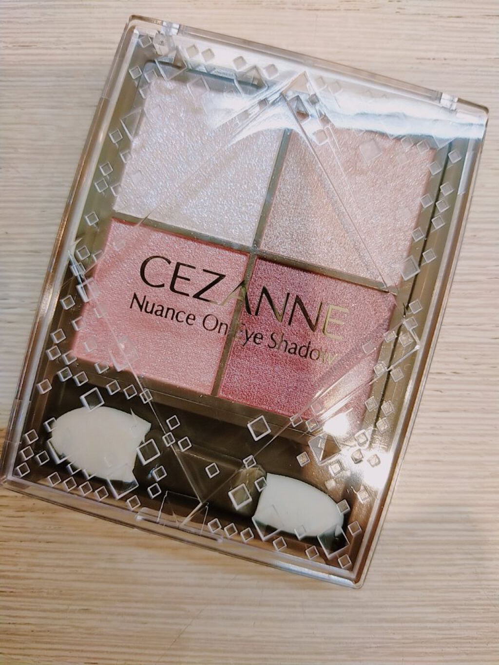 ニュアンスオンアイシャドウ/CEZANNE/アイシャドウパレットを使ったクチコミ（1枚目）