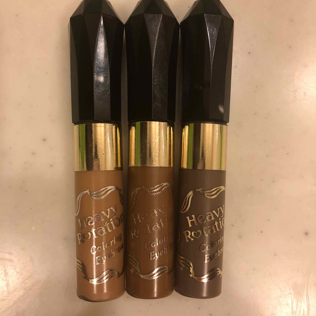 カラーリングアイブロウ/ヘビーローテーション/眉マスカラを使ったクチコミ(1枚目)