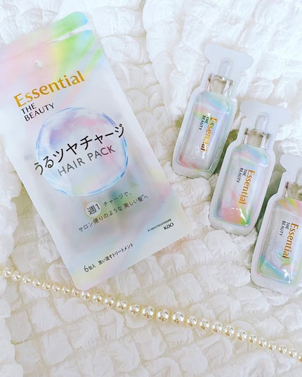 ザビューティ うるツヤチャージヘアパック/エッセンシャル/ヘアマスク・ヘアパックを使ったクチコミ(1枚目)