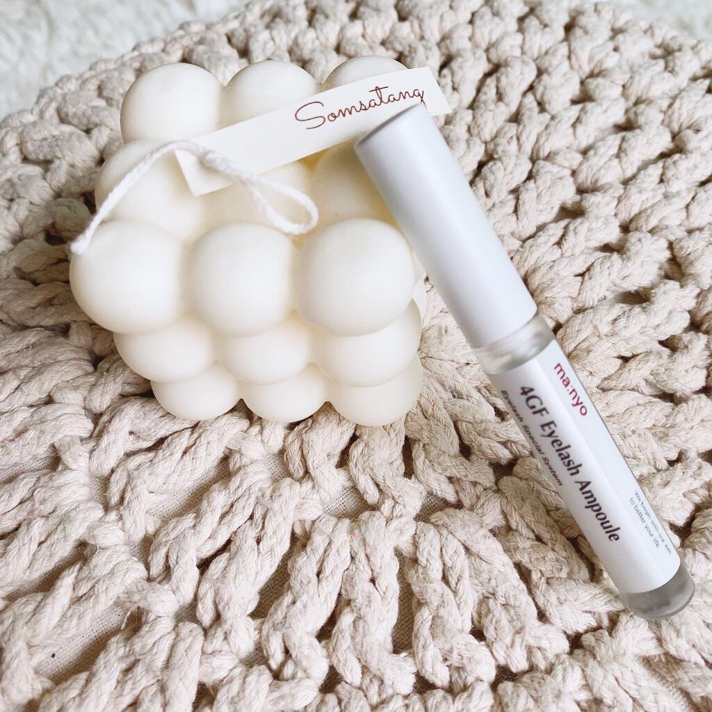 4GFアイラッシュアンプル/manyo/まつげ美容液を使ったクチコミ（3枚目）