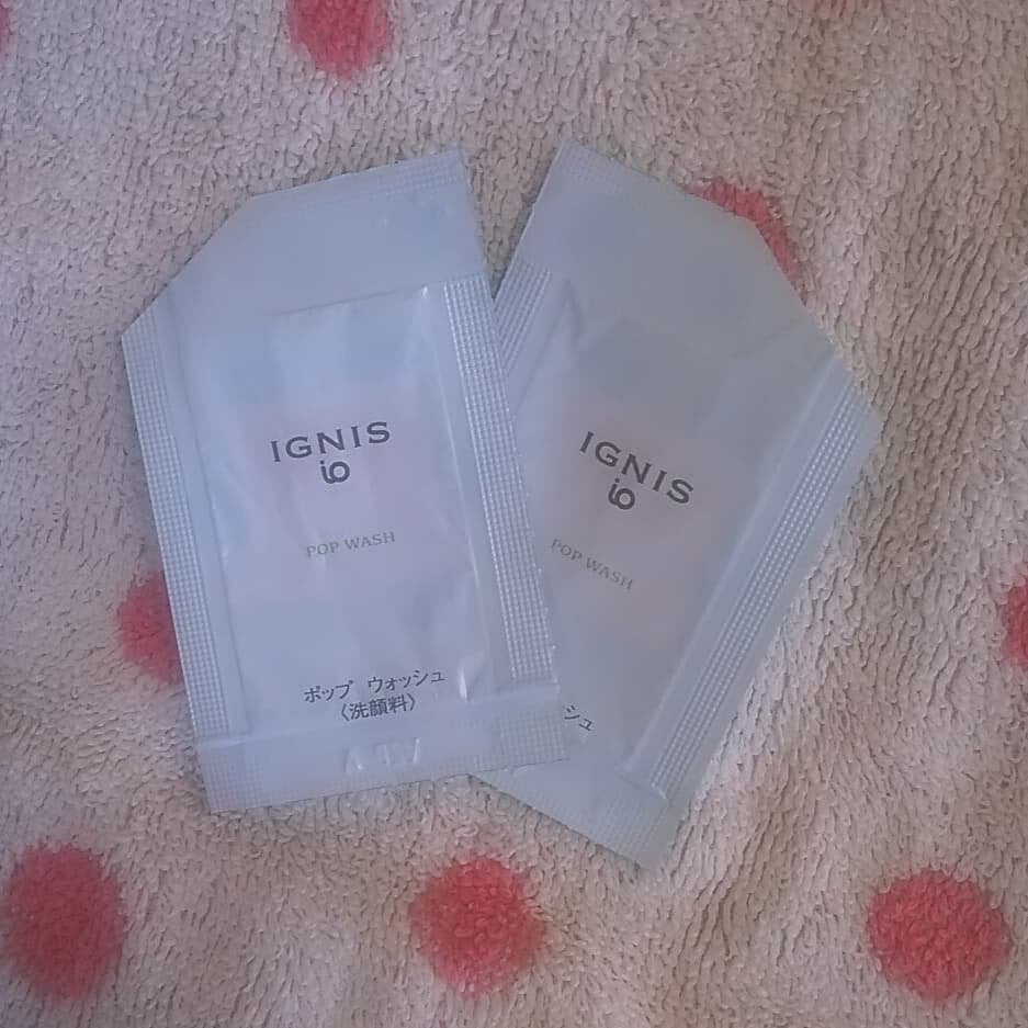 イグニス イオ ポップ ウォッシュ/IGNIS/洗顔フォームを使ったクチコミ(1枚目)