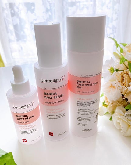 マデカデイリーリペアアンプル/センテリアン24/美容液を使ったクチコミ(7枚目)