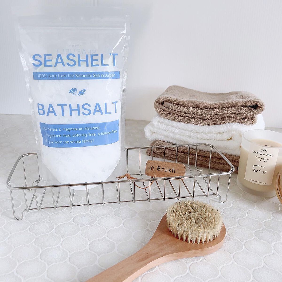 SEASHELT バスソルト/シーシェルト/その他を使ったクチコミ（1枚目）