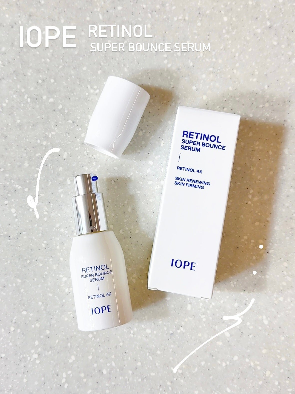 レチノール スーパーバウンス セラム/IOPE/美容液を使ったクチコミ(1枚目)