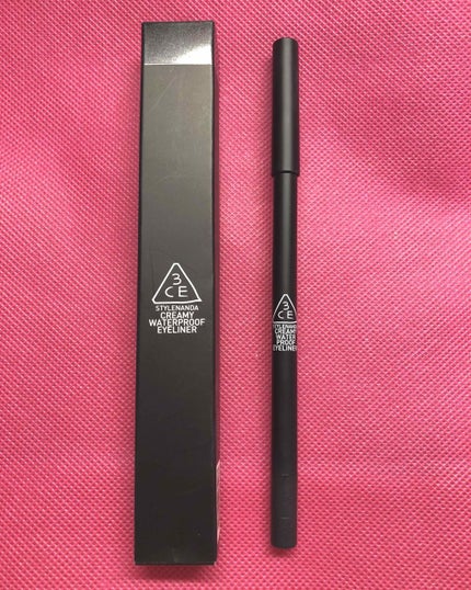 3CE SUPER SLIM WATERPROOF EYE LINER/3CE/ペンシルアイライナーを使ったクチコミ(1枚目)