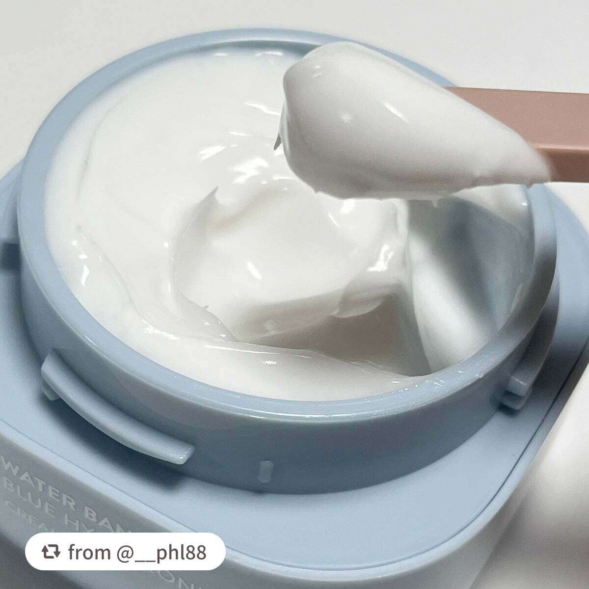 ウォーターバンク クリーム (乾燥肌用)/LANEIGE/フェイスクリームを使ったクチコミ(5枚目)