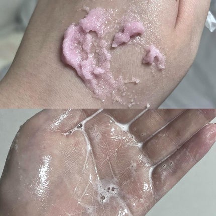 Q+Me スウィート ボム タラソ スクラブ/AGARISM/バスト・ヒップケアを使ったクチコミ(4枚目)