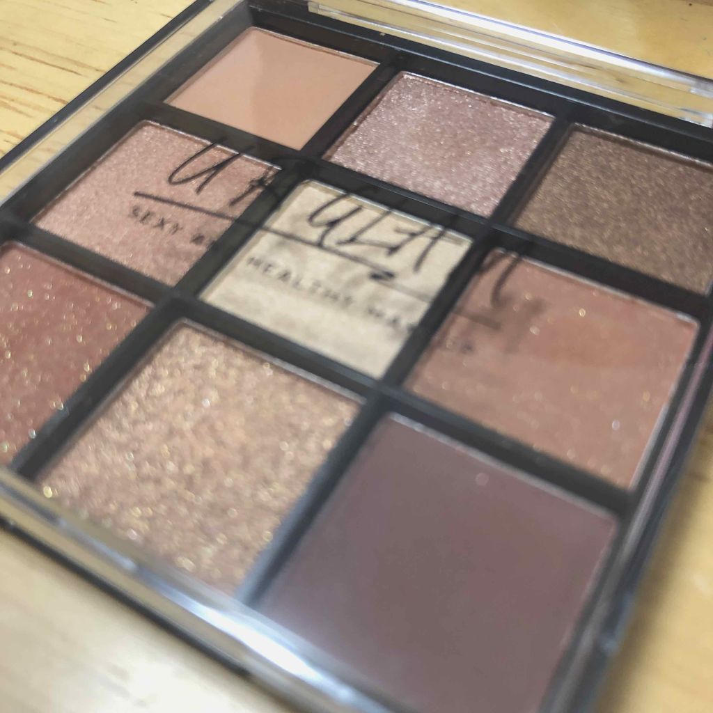 UR GLAM　BLOOMING EYE COLOR PALETTE/U R GLAM/アイシャドウパレットを使ったクチコミ（1枚目）