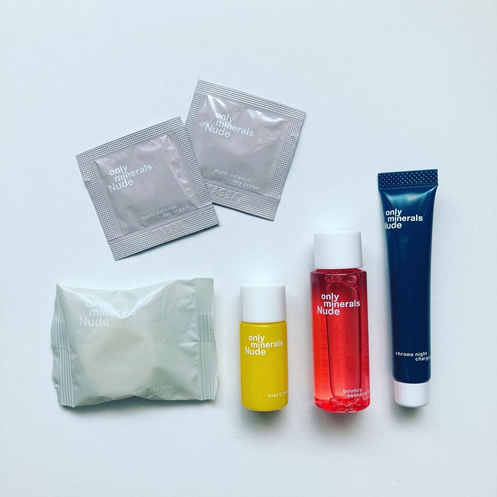 Nude ポアクレイソープ/ONLY MINERALS/洗顔石鹸を使ったクチコミ（2枚目）