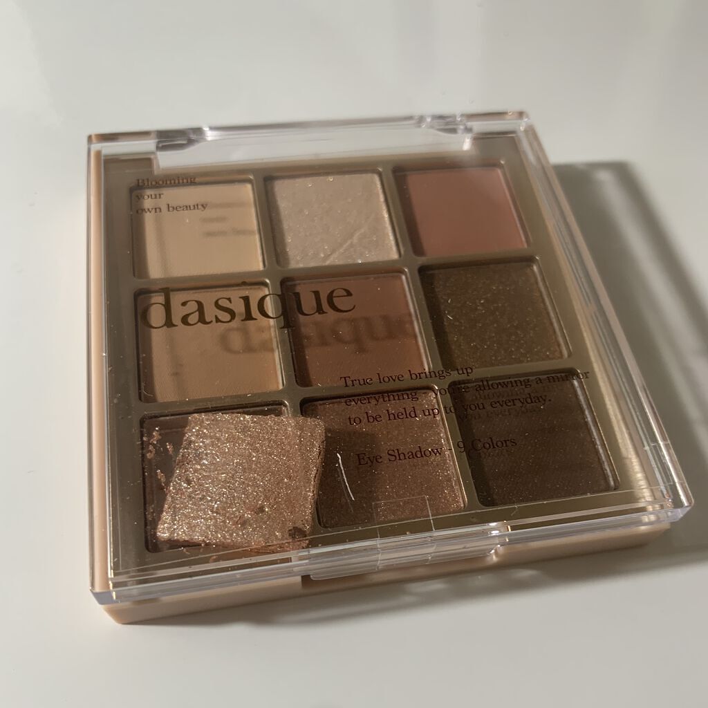 シャドウパレット/dasique/アイシャドウパレットを使ったクチコミ（2枚目）