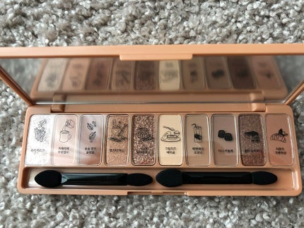 プレイカラー アイシャドウ/ETUDE/アイシャドウパレットを使ったクチコミ(3枚目)