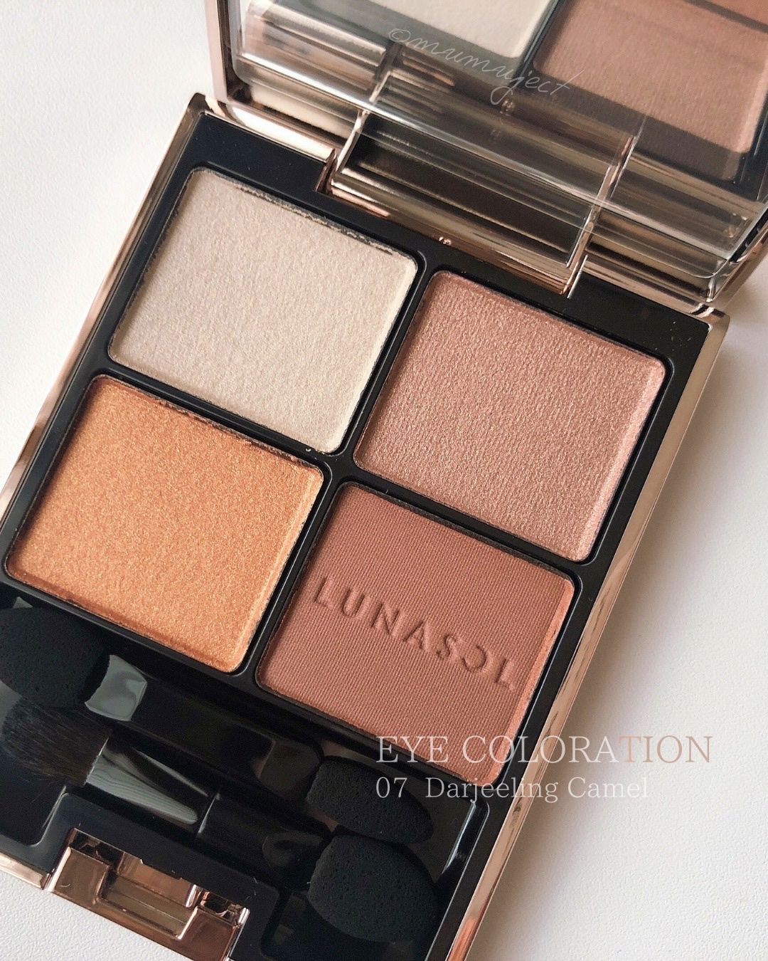 アイカラーレーション/LUNASOL/アイシャドウパレットを使ったクチコミ（1枚目）