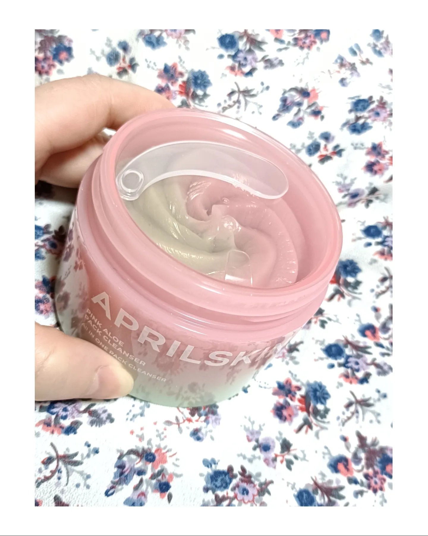 ハートクレンジングパフ/APRILSKIN/その他スキンケアグッズを使ったクチコミ（2枚目）