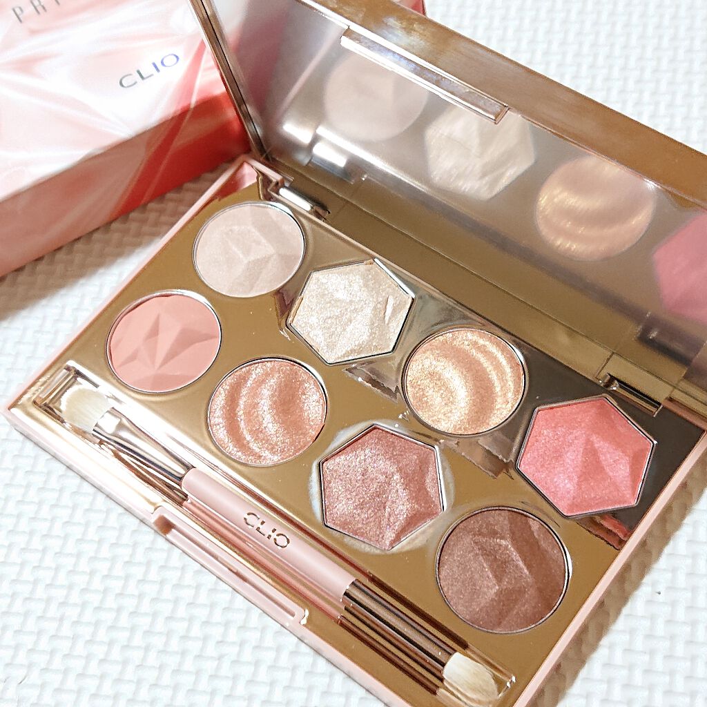 プリズム エアー アイ パレット/CLIO/アイシャドウパレットを使ったクチコミ（1枚目）